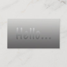 Alô Gradiente Um Prata de Cor com Texto Personaliz