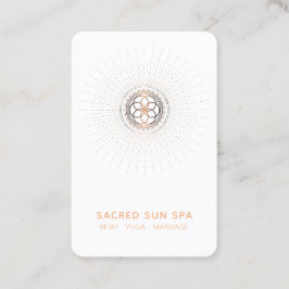 Cartão De Visita *~* Alquimia Sagrada Geometria Shaman Mandala