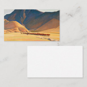 Cartão De Visita Altas Colinas de Tehachapi, 1936 por Maynard Dixon
