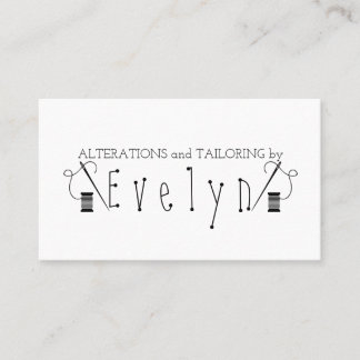 Cartão De Visita Alterações e adaptação