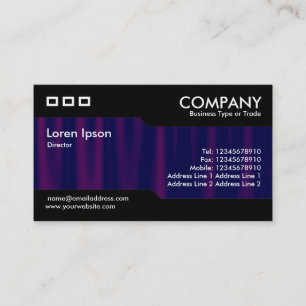 Cartão De Visita Alternativa - Drapery 04