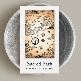 Cartão De Visita Alternativo e medicina holística