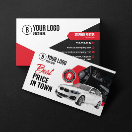 Cartão De Visita Aluguer De Carro Acionador De Carro Alugueiro