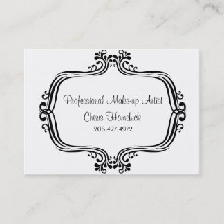 Cartão De Visita Alugueres, artista de composição, Cheris Homchick