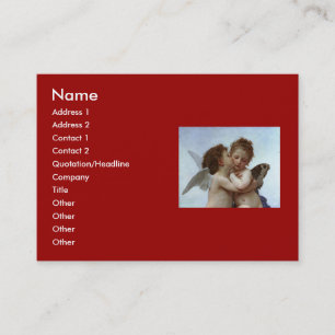 Cartão De Visita Alunos L'Amour et Psyche de Bouguereau (Cupido)