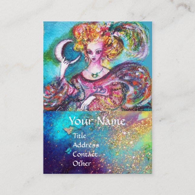 CARTÃO DE VISITA ALVO DAS SOMBRAS PERDIDAS/A LUA (Frente)