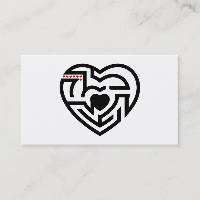 Cartão De Visita ama labrynth (Frente)