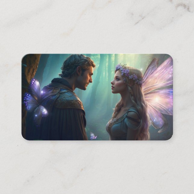 Cartão De Visita Amantes Ocultos do Indicador de Grove Florestal (Frente)