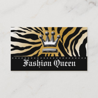 Cartão De Visita AMARELO da ZEBRA de 311-CROWN | PROFUNDAMENTE -