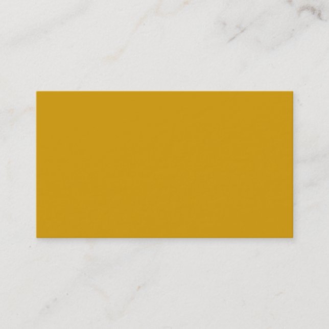 Cartão de visita amarelo-ouro (Frente)