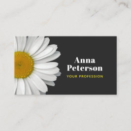 Cartão De Visita Amarelo preto retrô marisquino moderno elegante