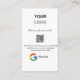 Cartão De Visita Análise do logotipo de negócios do Google Análise 
