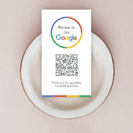 Cartão De Visita Análises do Google | Business Review Link QR Code