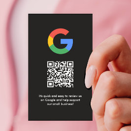 Cartão De Visita Análises do Google | Business Review Link QR Code