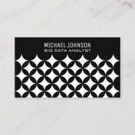 Cartão De Visita Analista de dados de grande porte do profissional 