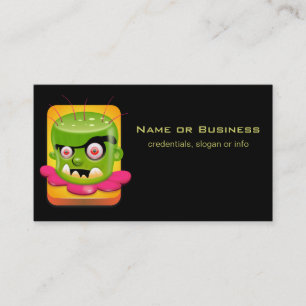 Cartão De Visita Angry Frankenstein