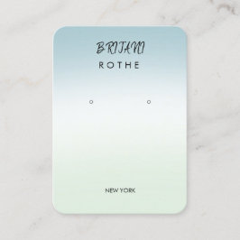 Cartão De Visita Ângulo de Gradiente de Script de Assinatura