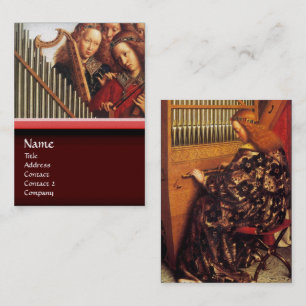 Cartão De Visita ÂNGULOS JOGANDO MÚSICA, detalhes