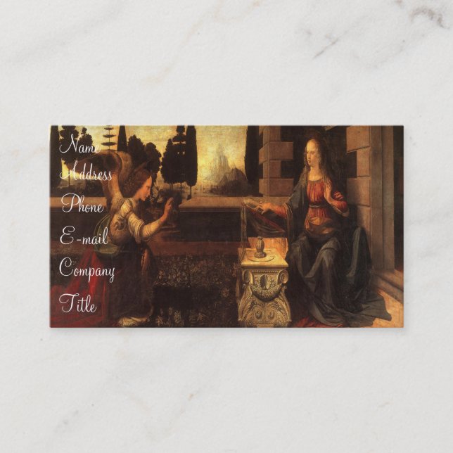 Cartão De Visita "Annunciation (Frente)