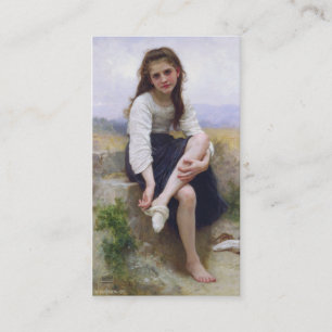 Cartão De Visita Antes do banho - John William Waterhouse