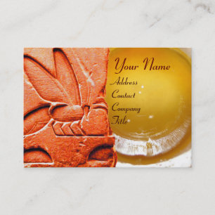 CARTÃO DE VISITA ANTI-EGÍPCIA-MEL DE ABELHA DE APICULTURA SEAL