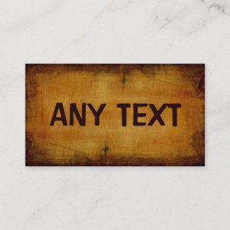 Cartão de visita antigo