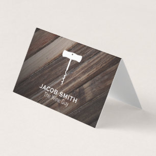 Cartão De Visita Ao ar livre Vinho