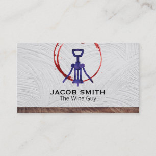 Cartão De Visita Ao ar livre   Vinho   Cortim de madeira   Máquinas