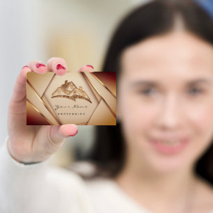 Cartão De Visita Apartamento Imobiliário Mortgages Home Values Ouro