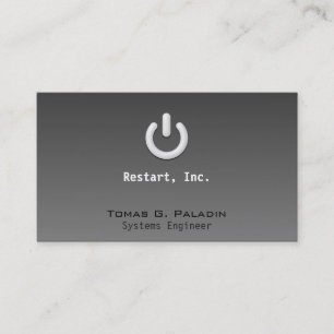 Cartão De Visita Apoio com inclinação claro