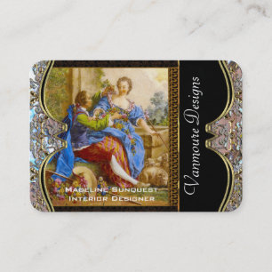 Cartão De Visita Após o profissional elegante das reflexões