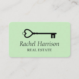 Cartão De Visita Apreciação do Visual Studio Key Real Estate Inte