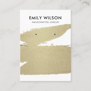 CARTÃO DE VISITA APRESENTAÇÃO DE ANULAÇÃO DE COBERTURA DOURADA PÁLI