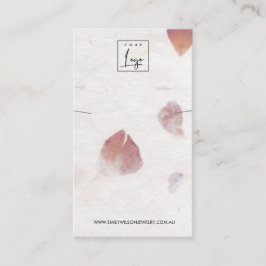 CARTÃO DE VISITA APRESENTAÇÃO DE BRACELET DE PAPEL DE PAPEL MANUSAD