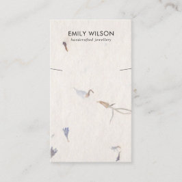 CARTÃO DE VISITA APRESENTAÇÃO DE BRACELET DE PAPEL DE PAPEL MANUSAD