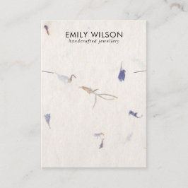 CARTÃO DE VISITA APRESENTAÇÃO DE BRACELET DE PAPEL DE PAPEL MANUSAD