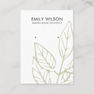 CARTÃO DE VISITA APRESENTAÇÃO DE ESTUDO DE OUVIDO DA FAUNA DE FOLHA