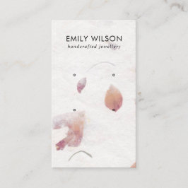 CARTÃO DE VISITA APRESENTAÇÃO DE OUVIDO DE ESTUDO DO PAPEL PETAL PA