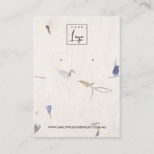 CARTÃO DE VISITA APRESENTAÇÃO DE OUVIDO DE PAPEL DE PAPEL MANUSAD