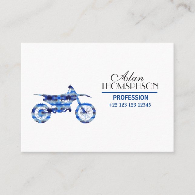 Cartão De Visita Apronte para ir (Frente)