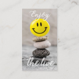 Cartão De Visita Aproveite a vida!