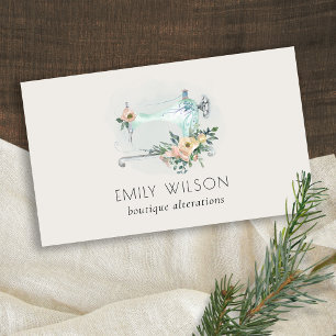 Cartão De Visita Aqua Cinza de Elegante