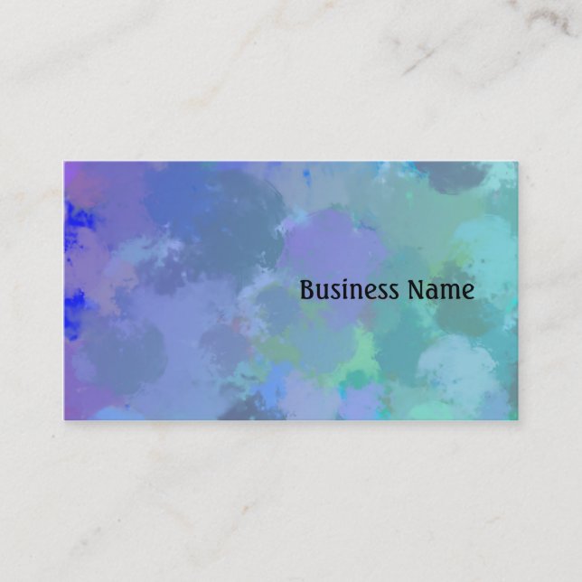 Cartão De Visita Aquarela (Frente)