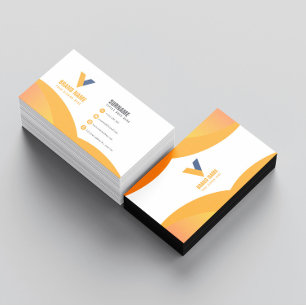 Cartão De Visita Aquarela Moderna Elegante