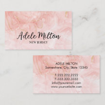Aquarela Rosa Elegante