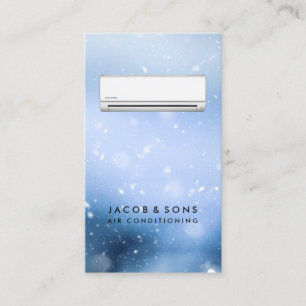 Cartão De Visita Aquecimento de ventilação Ar condicionado de venti