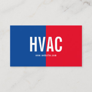 Cartão De Visita Aquecimento e refrigeração, ar condicionado, ativi