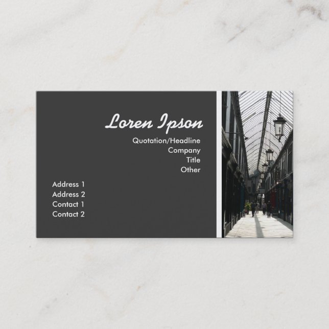 Cartão De Visita Arcade II (Frente)