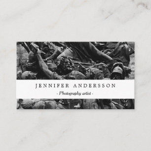 Cartão De Visita Arco triunfal de Vintage Paris