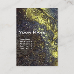 Cartão De Visita ARES CYBORG,Red Yellow Sci-Fi,Techno,Robótica